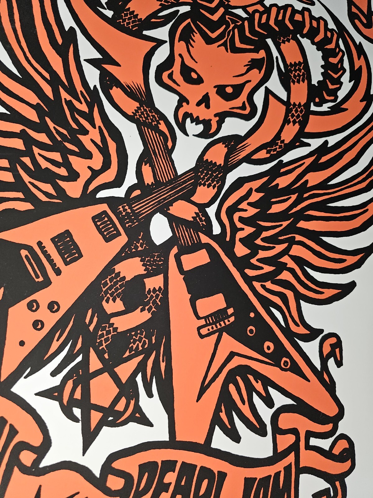 Tom Petty Pearl Jam 2006 St Paul MN Concert Poster Ames Bros Silkscreen Print