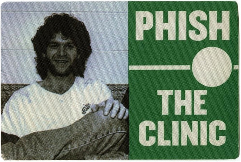 Phish 2000 Farmhouse concert tour (Andrew Fischbeck) The Clinic Backstage Pass
