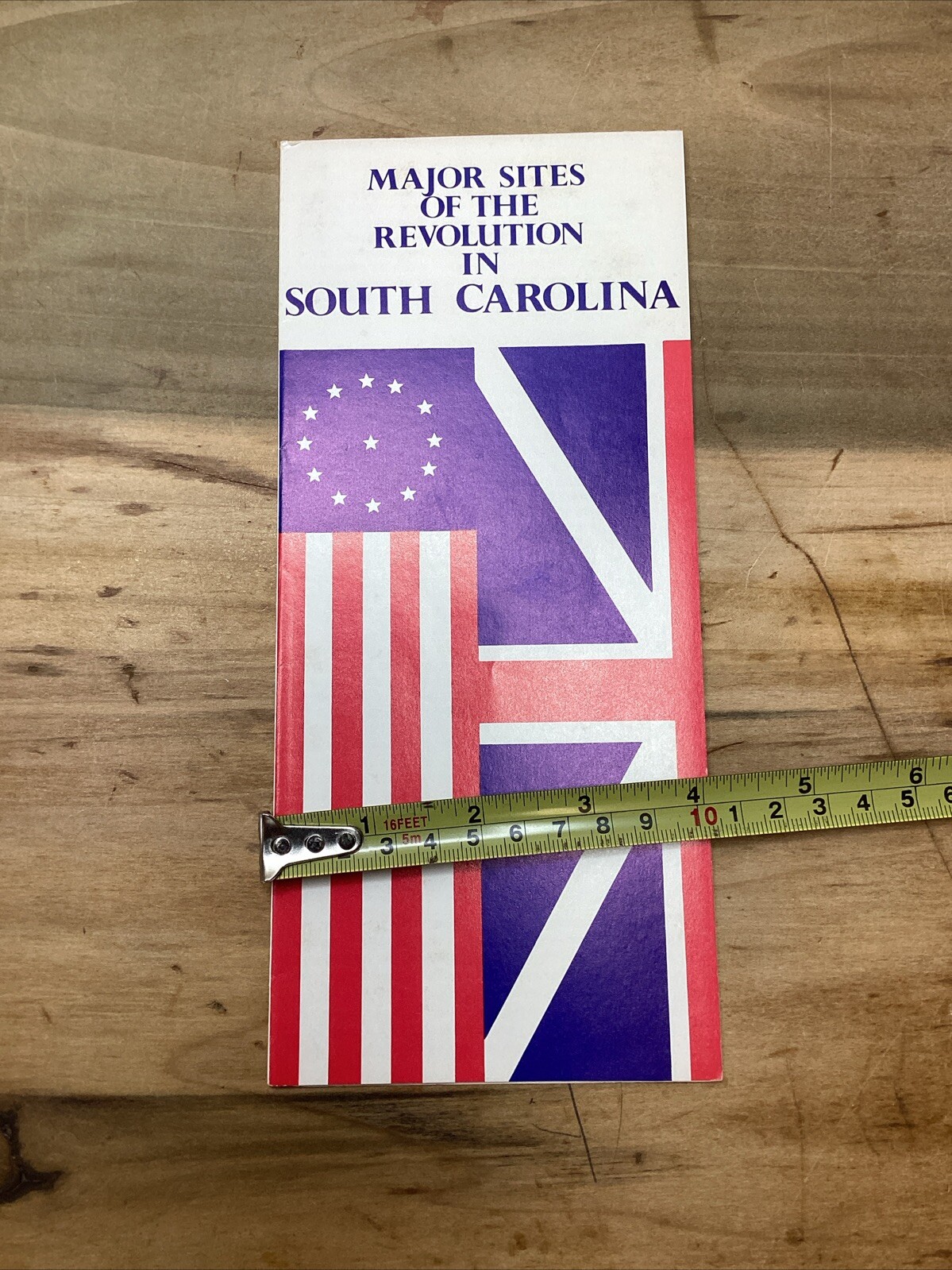 Vintage Major Sites Of The Revolution Brochure In South Carolina B52