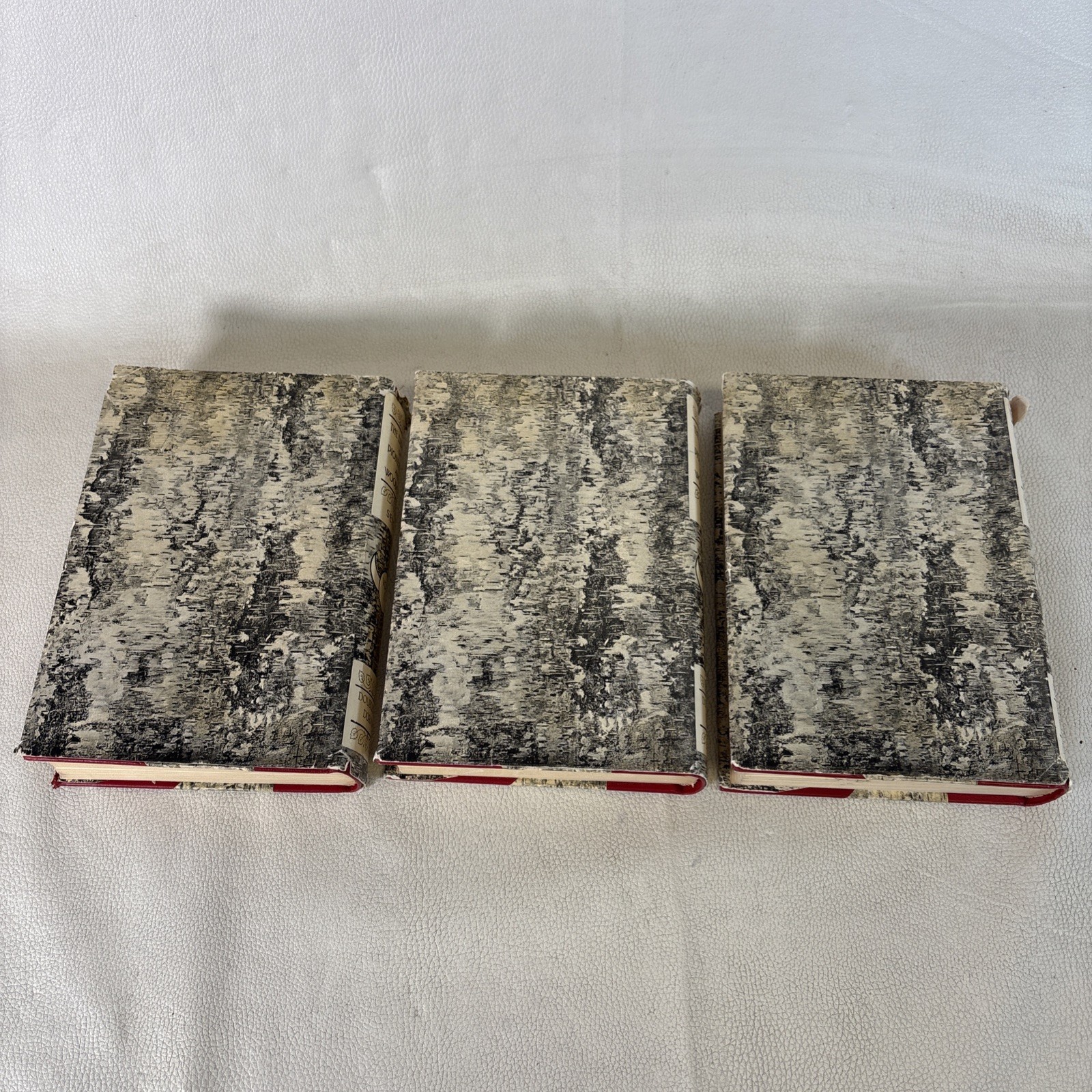 Vtg Vol. 1-3 Animals & Birds, Craft, Hiking -HC- DJ ERNEST THOMPSON SETON 1926
