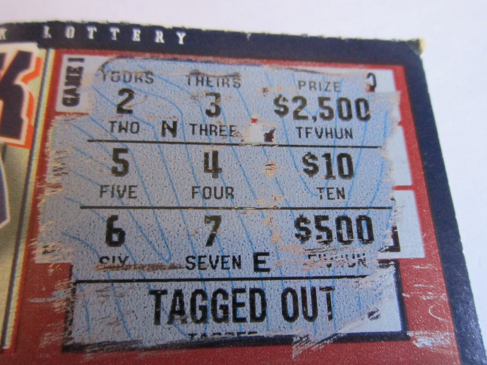 EXPIRED NY Lottery Ticket Baseball New York Legends Monte Irvin Negro Leagues