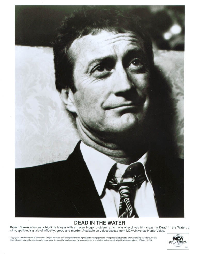 Bryan Brown in Dead in the Water 8×10 1991