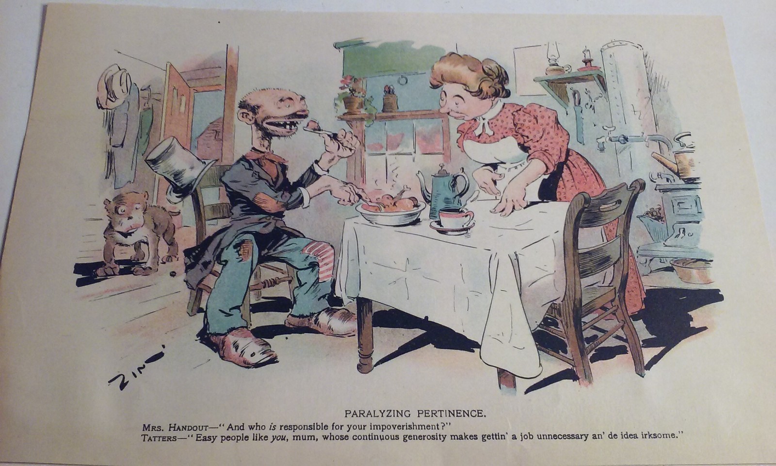 10 Early 1900’s Original Era Color Cartoons w/ Slang American Dialect Captions