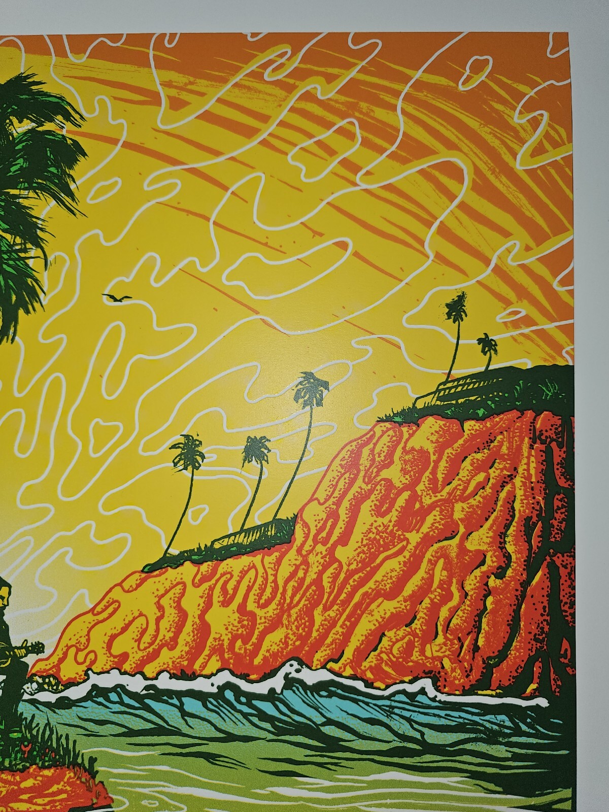 Eddie Vedder 2020 Ohana Festival Concert Poster Munk One Print Pearl Jam Califor
