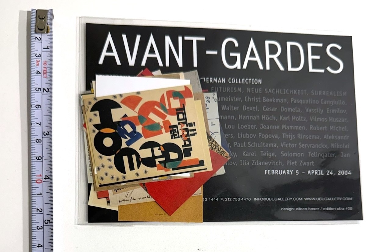 AVANT-GARDES 2004 OFFSET COLOR LITHOGRAPH MINIATURES UBU GALLERY