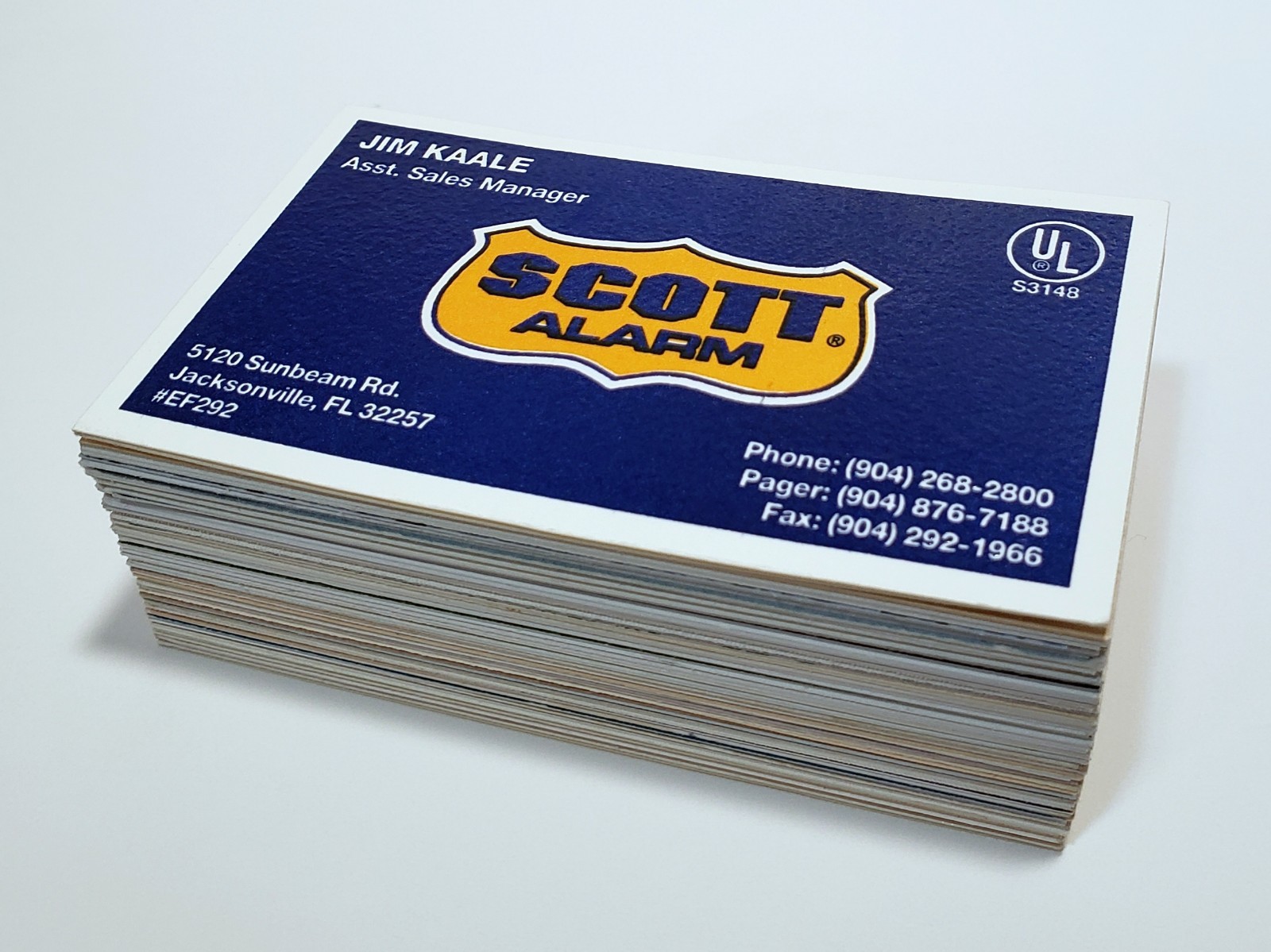 🔥 LOT of 100 Misc. BUSINESS CARDS w/ BORDERS for BUSINESS CARD COLLECTION L13