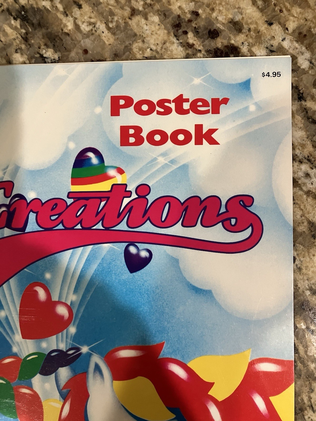 Lisa Frank Vintage 80’s Poster Book Unicorn Hearts 12 Posters New RARE