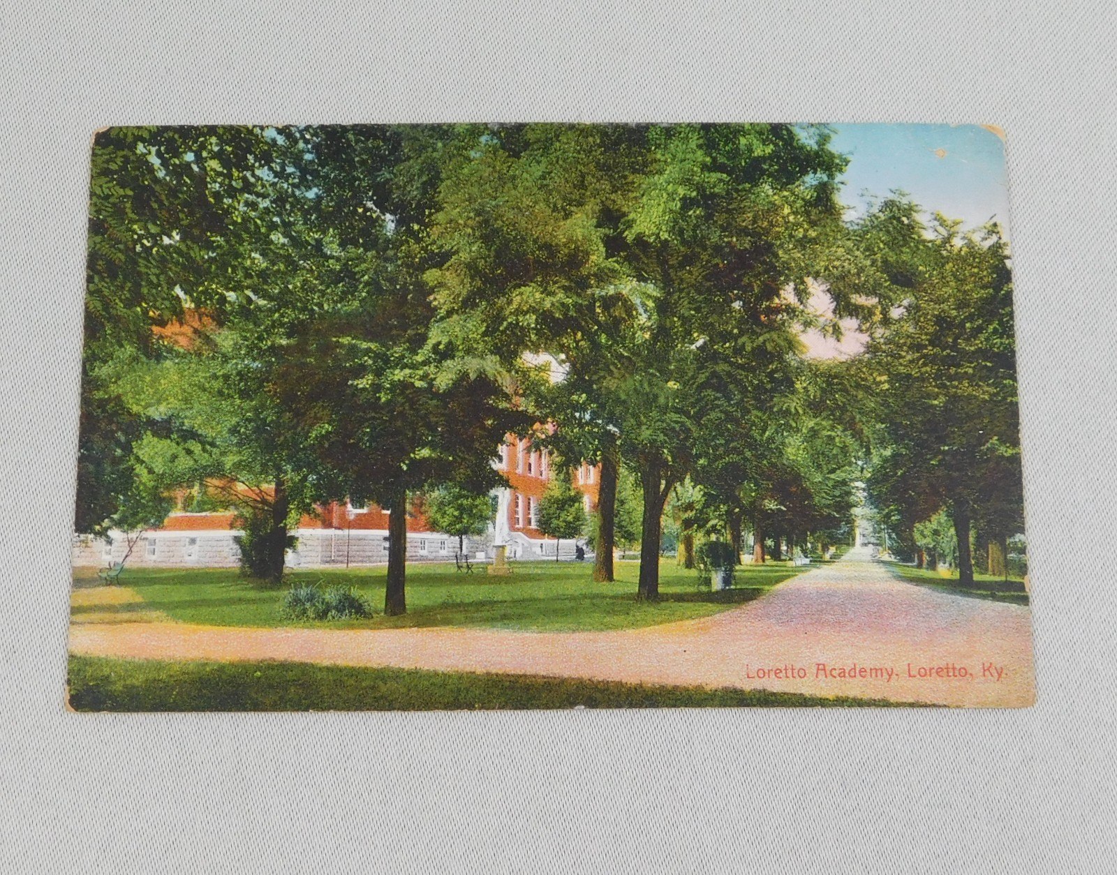 Vintage Loretto Academy Loretto Kentucky Lithograph 1910s 20s Antique Postcard