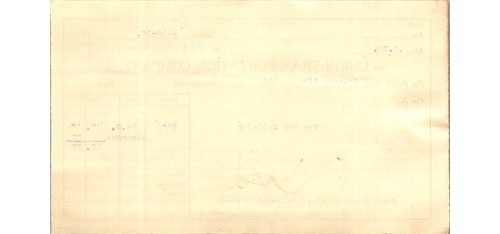Union Transportation Freight Bill Check 1916 Railroadiana NJ Produce Shipping