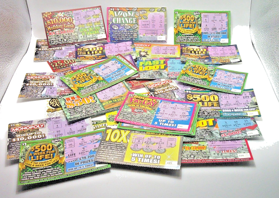 Florida Lottery Scratch Off Tickets Multiple Games 60 Plus Tickets Non Winners