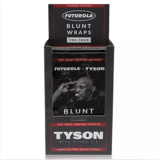 Tyson The Toad Wraps 25 Packs x 1 Wrap | 25 Wraps Tyson Free Shipping