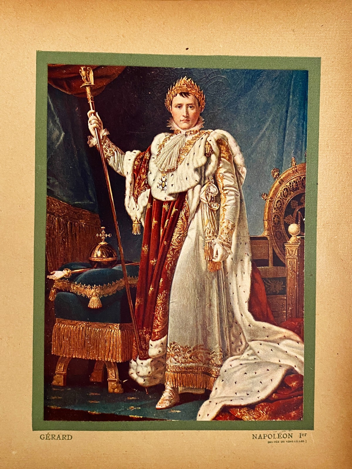 NAPOLEON CHROMOLITH0 1920 – NAPOLEON I – GERARD
