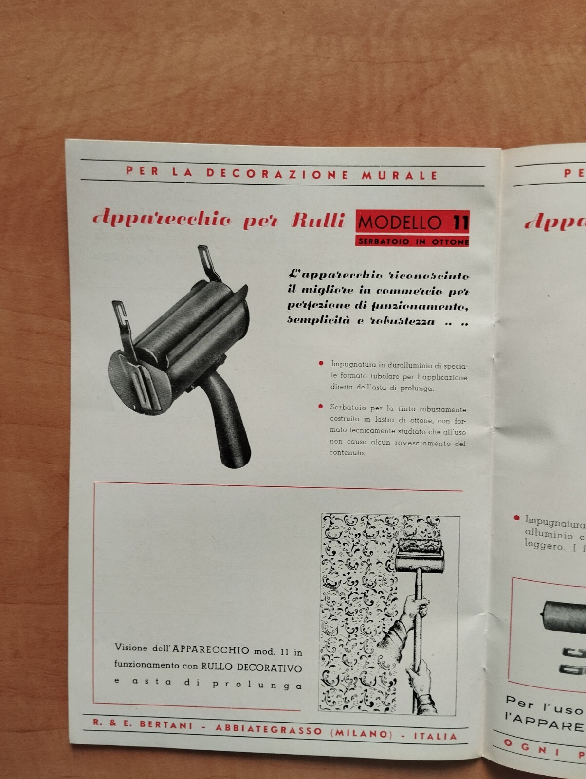 R. & E. BERTANI ILLUSTRATED CATALOG