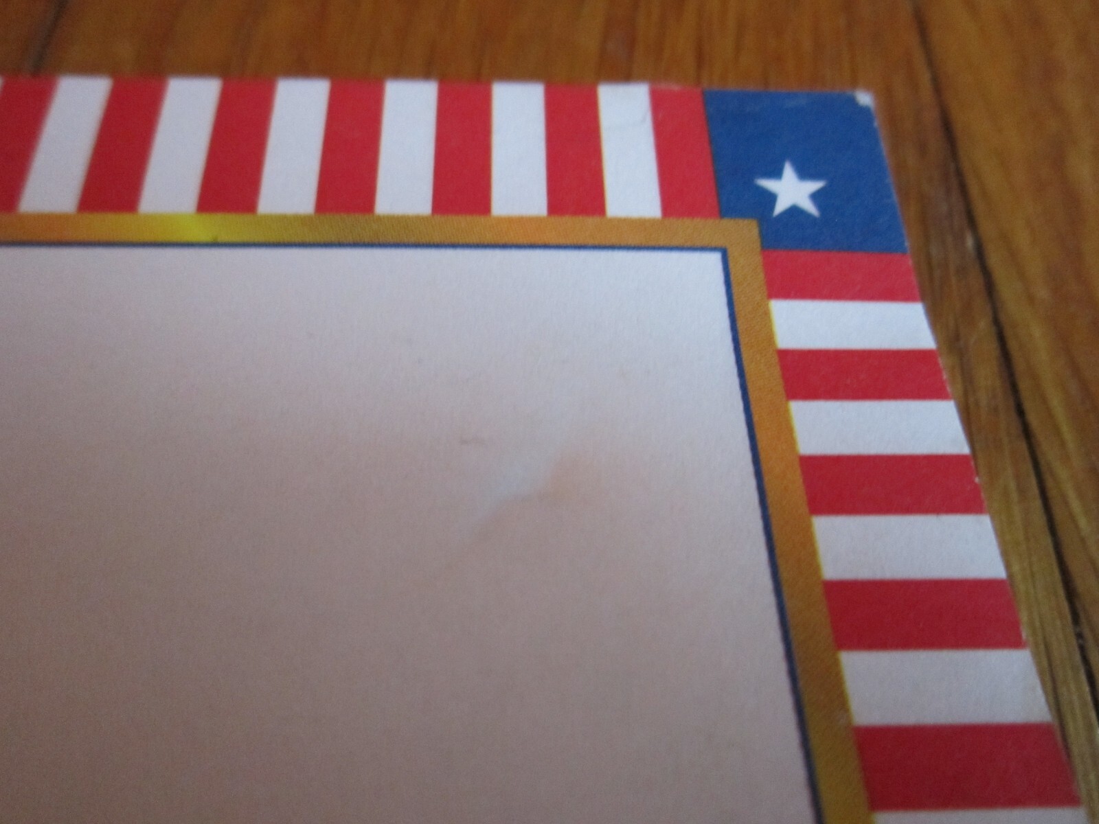 Carson Dellosa Stik-Withit Notelet Sticky Notes Patriotic Red White Blue Paper