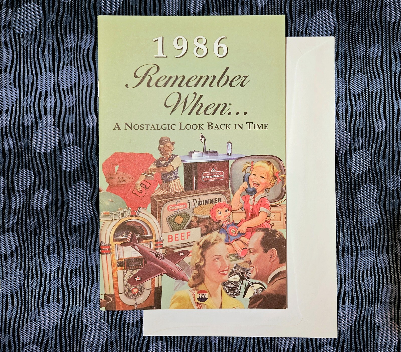 NEW 1986 Remember When A Nostalgic Look Back In Time Booklet Envelope B-day Card
