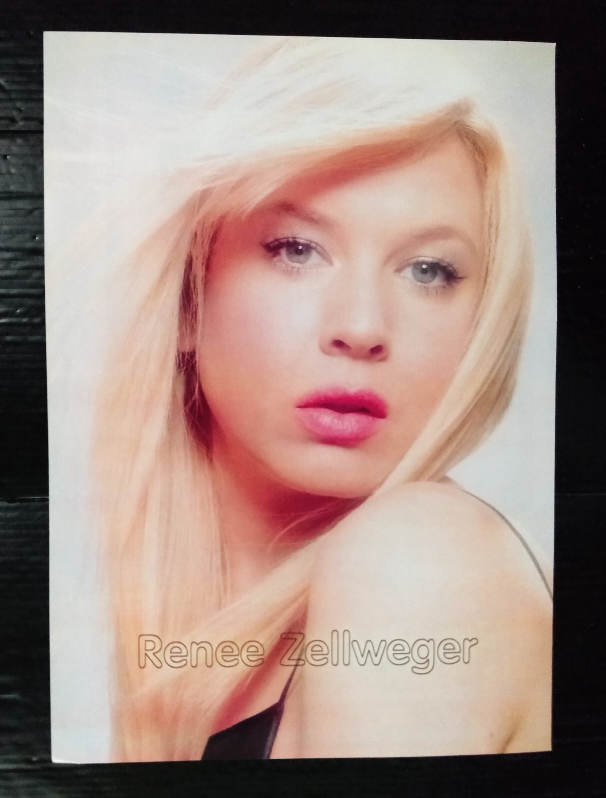 Renee Zellweger MOVIE STAR VINTAGE THAILAND ONLY 1 COLOR PAGE MEGA RARE!!!