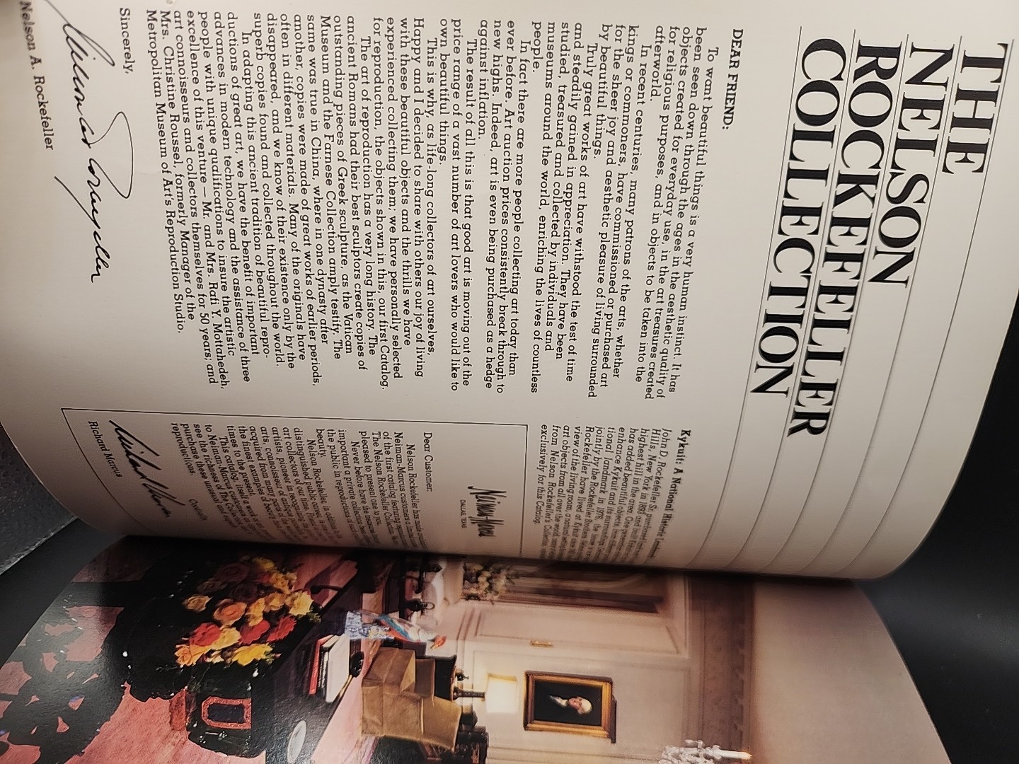 The Nelson Rockefeller Collection Compliments of Neiman-Marcus 1980’s Catalog