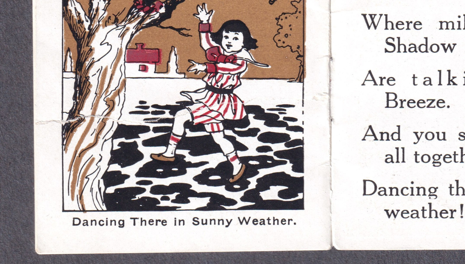 RARE Rabbits Bride 1920 Shadow Book Weeny-Wee Children Fairy Tale 2 Denver Bread