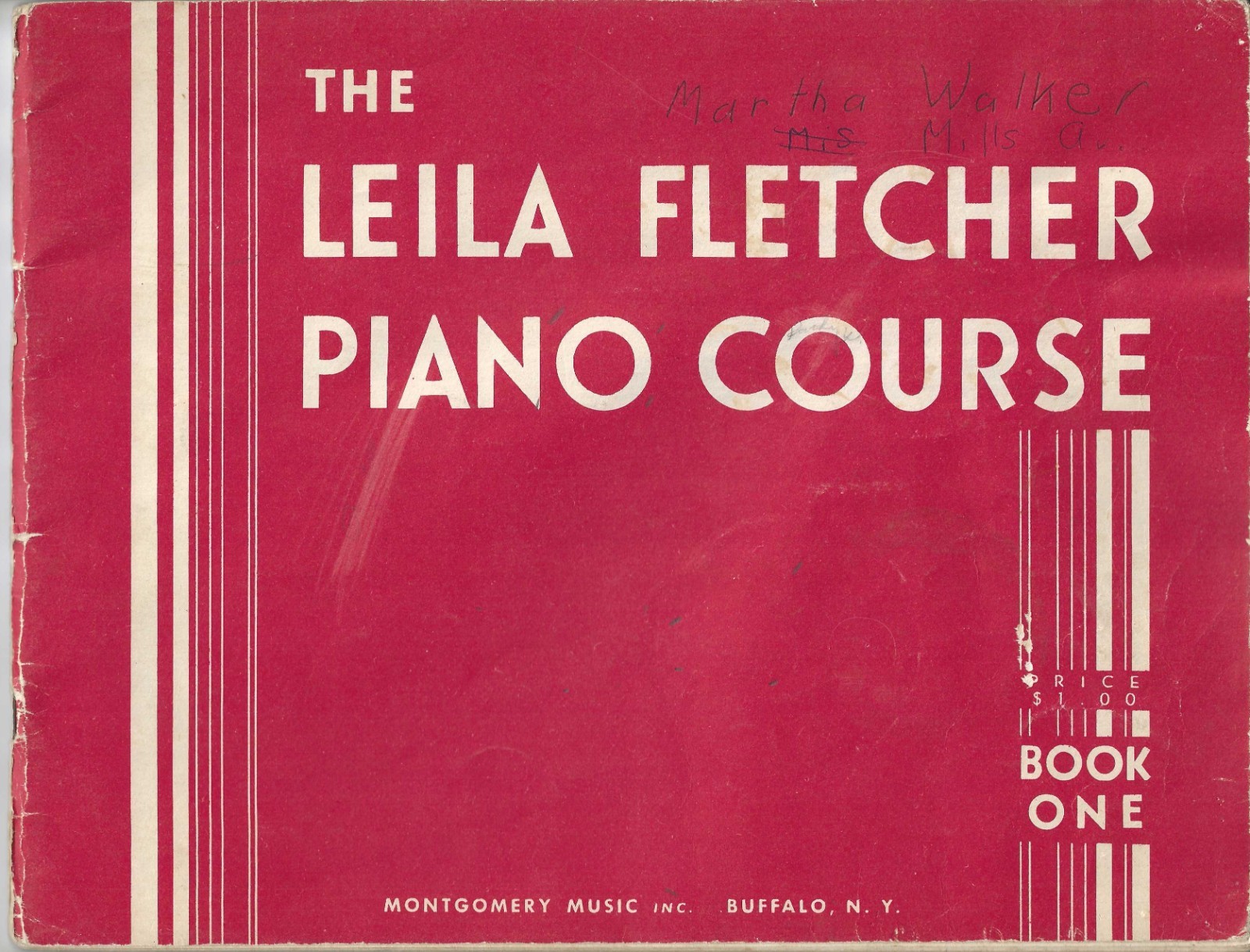 4 Vintage MUSIC TEACHING BOOKS: Recorder, Piano, Guitar, Write & Play