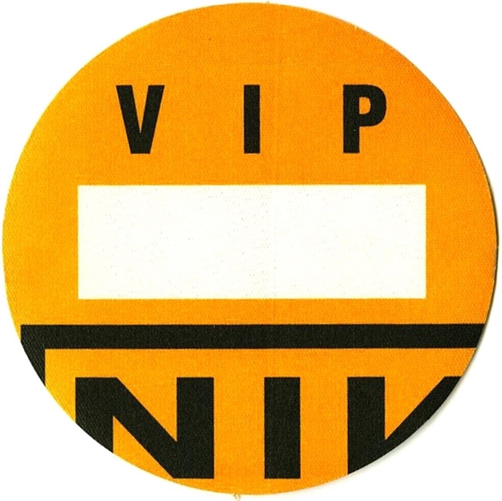 Nine Inch Nails 2000 The Fragile concert tour VIP Band Guest Backstage Pass