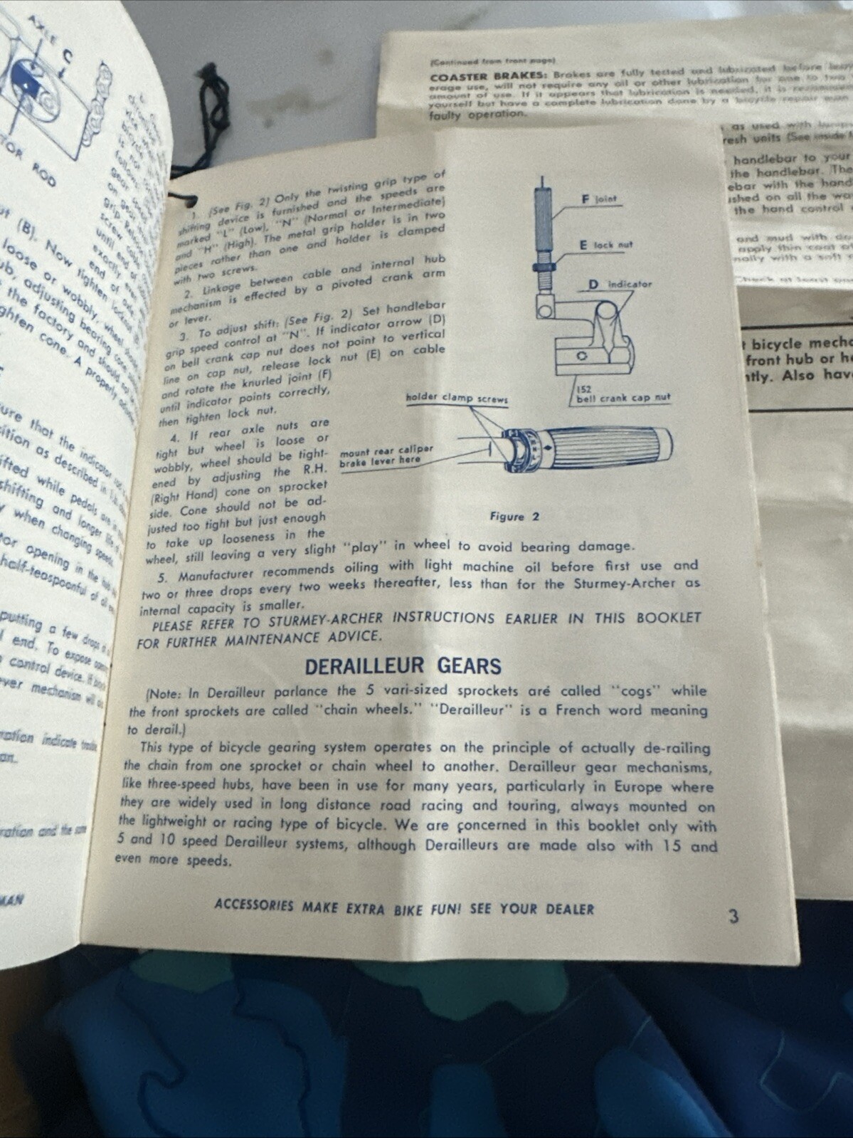 How To Assemble Adjust And Maintain Your Lightweight Bicycle Manuals Vintage