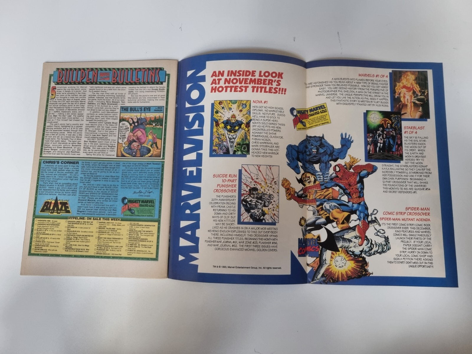 Avengers Westcoast Vol 2 No. 101 Bloodties Part III of V, Dec 1993 Marvel Comics