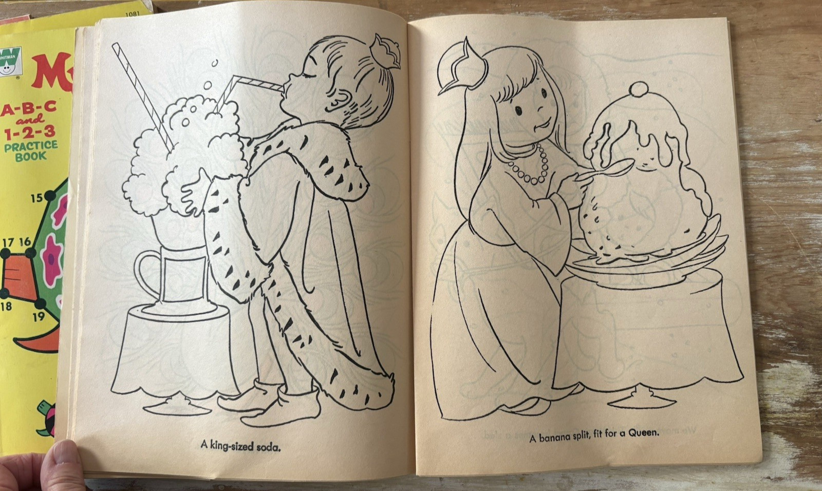 Vintage lot childs coloring & activity books 1960’s 1970’s dot crossword horses