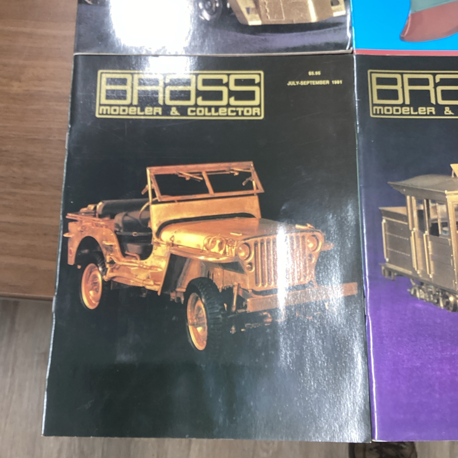 Brass Modeler & Collector Magazine Complete Set 1991 Really Nice Condition