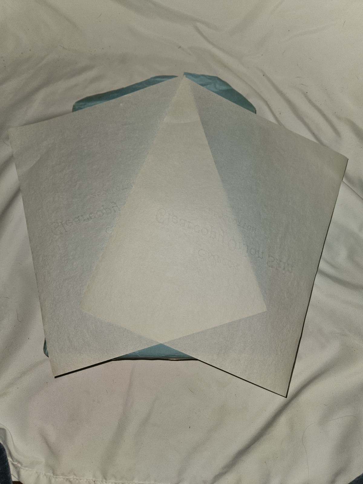 Vntg 500 Sheets Of Esleeck Clearcopy Onion Skin 8.5 X 11 Paper Fluorescent White