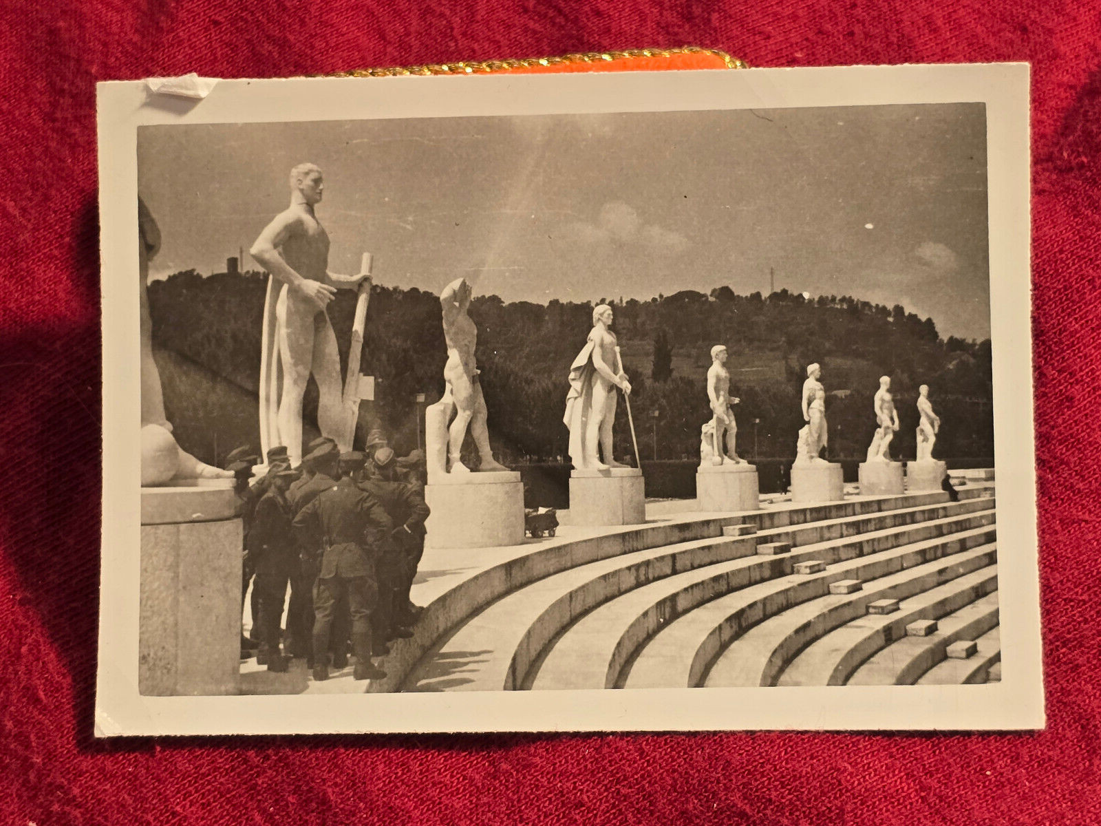 WEHRMACHT ROME ITALY COLOSSEUM RUINS WW2 WWII German Military wartime Photos