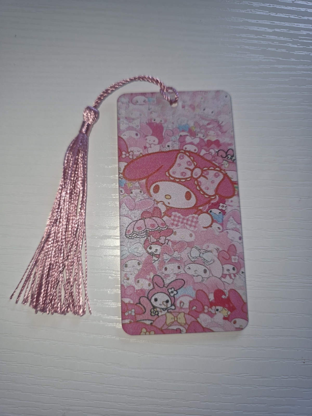 Sanrio My Melody Pink Bookmark Plastic Tassel Animation Character