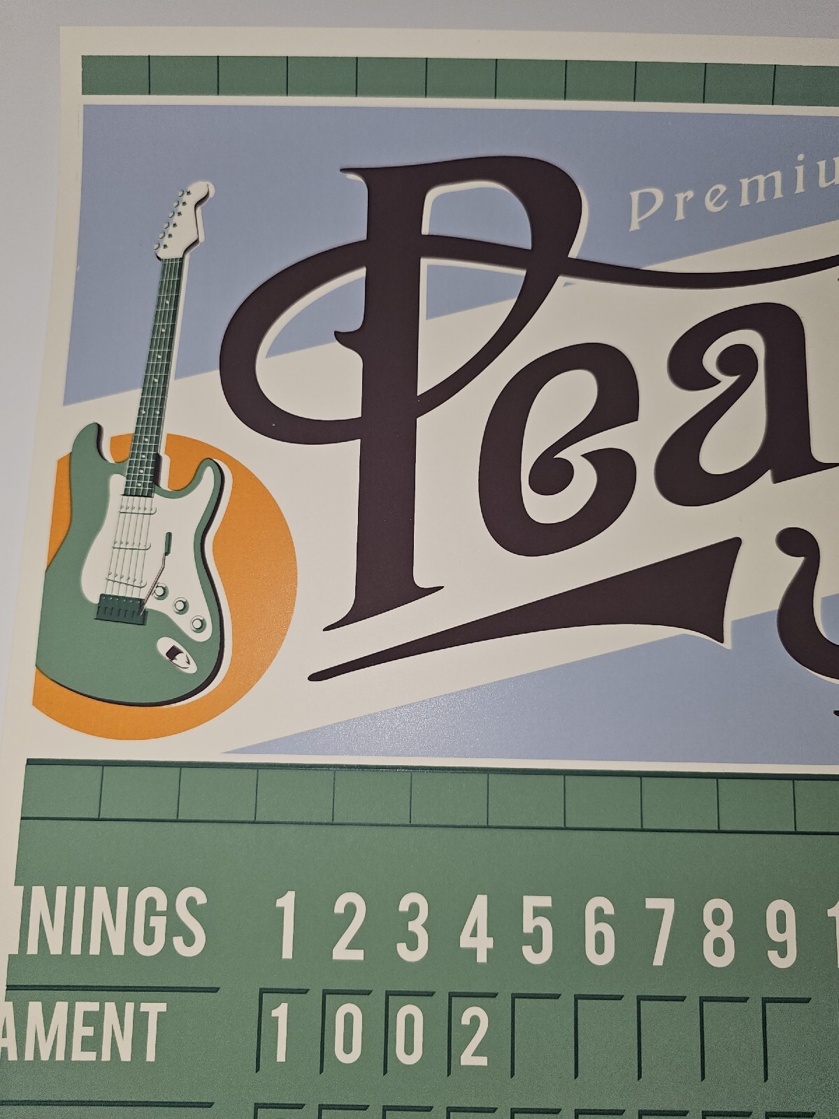 Pearl Jam Boston 2016 Steve Thomas VARIANT Poster Signed Print Fenway The Catch