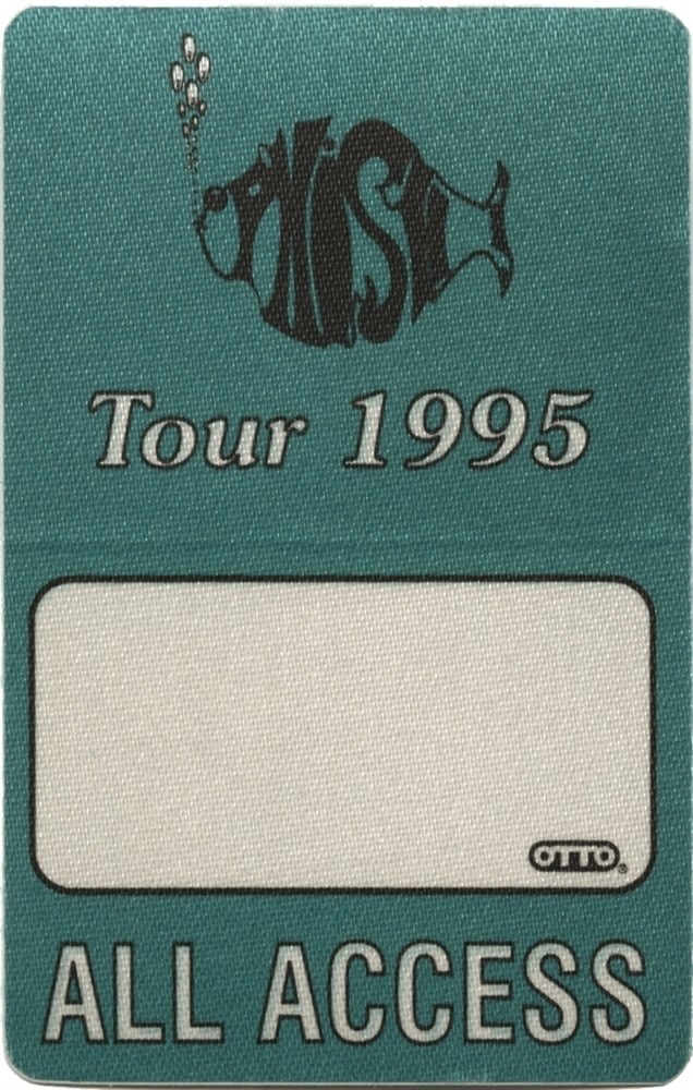 Phish 1995 A Live One concert tour All Access Backstage Pass