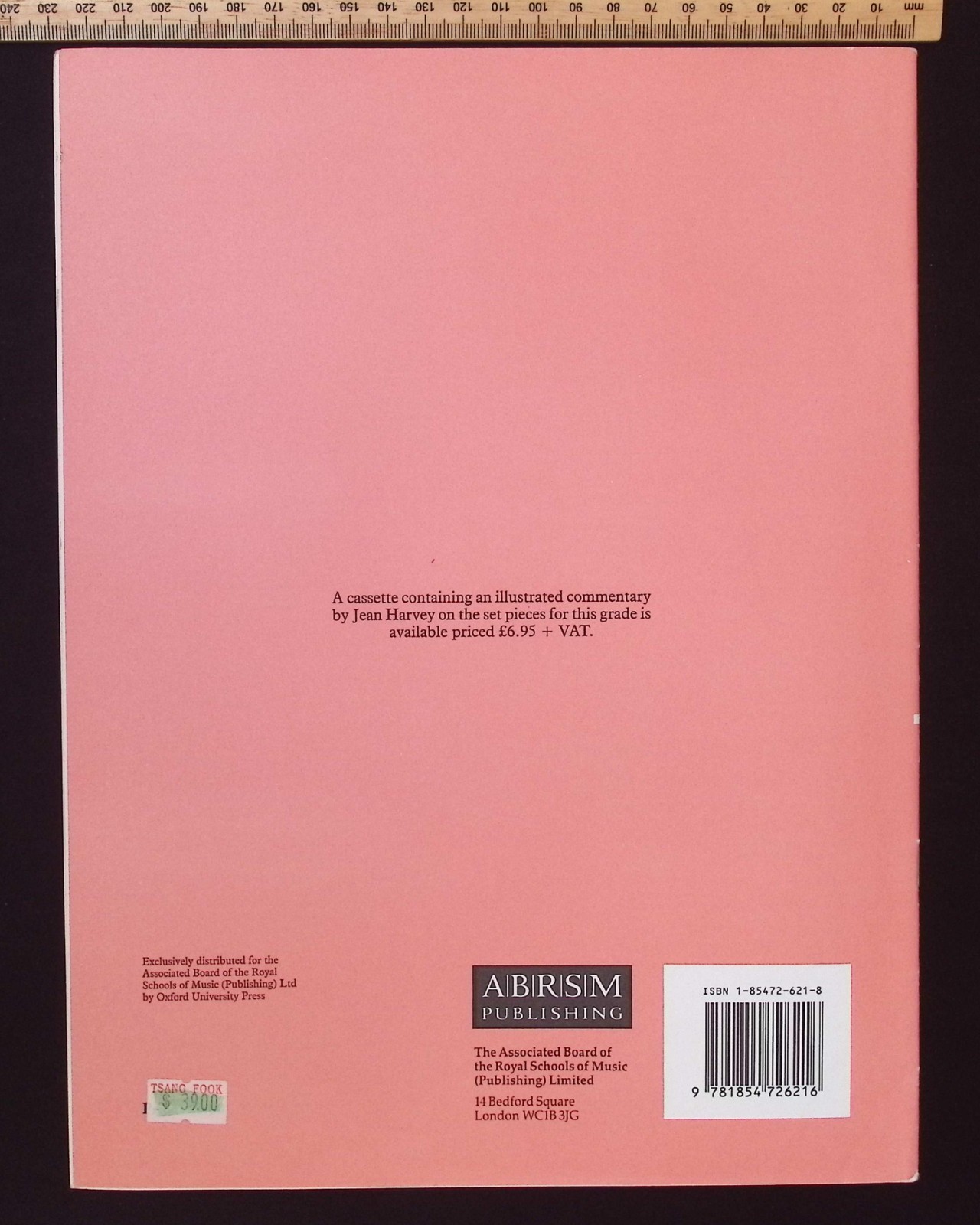 Associated Board Royal Schools of Music Piano Examination Pieces 1993 Grade 6