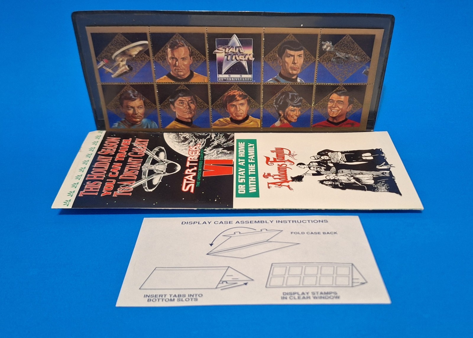 Star Trek 1991 Space Exploration Commemorative Stamp Set 25th Anniversary Mint