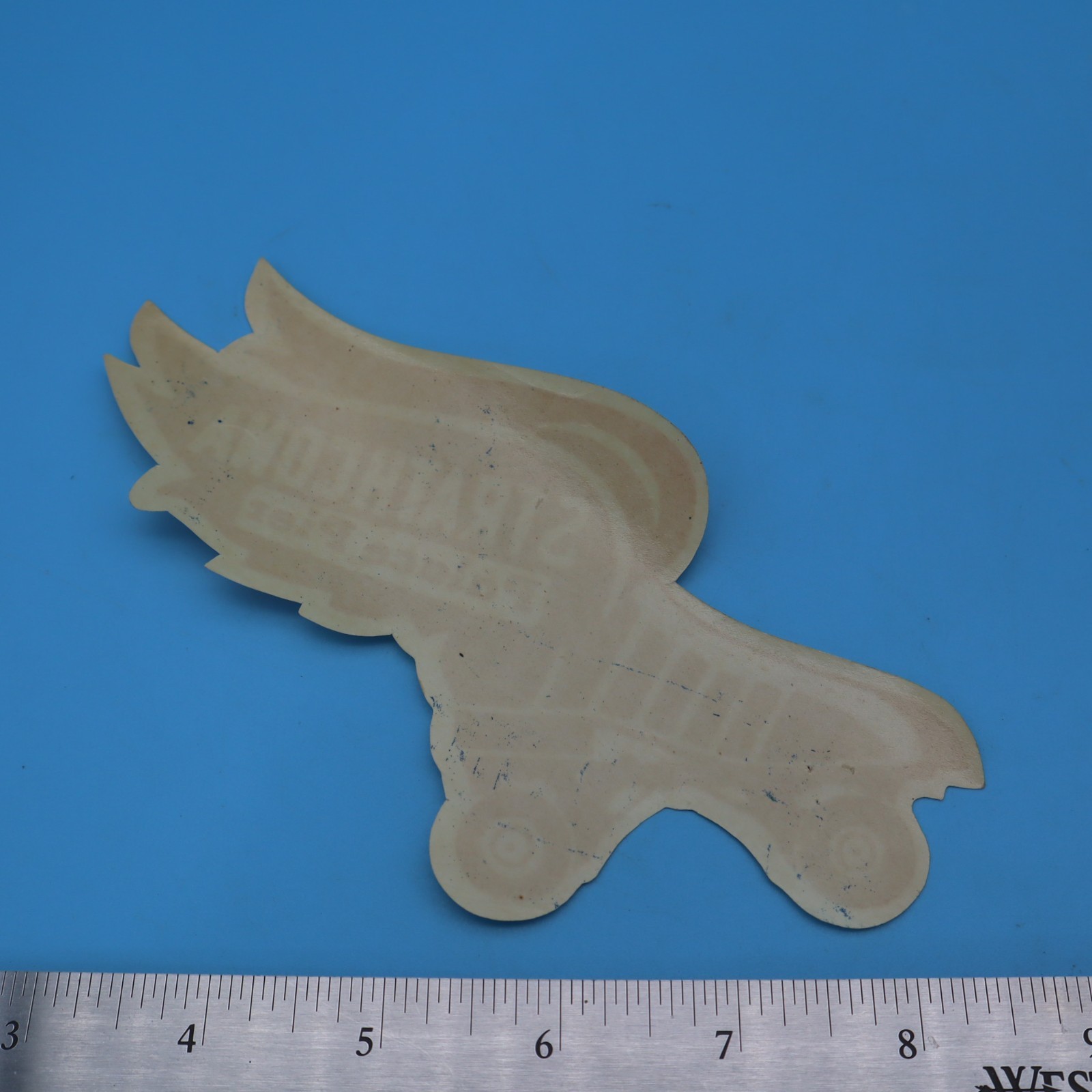 STRATHCONA PALACE PIER – 1940s Vintage Roller Skating Rink Sticker Label Decal
