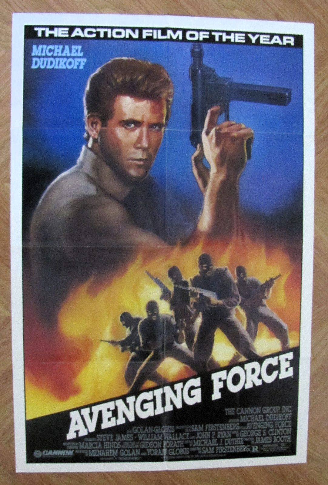 1-sheet, Avenging Force (1986) Michael Dudikoff, Steve James, William Wallace