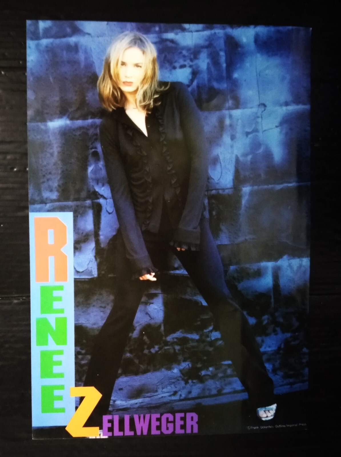 Renee Zellweger MOVIE STAR VINTAGE THAILAND ONLY 1 COLOR PAGE MEGA RARE!!!