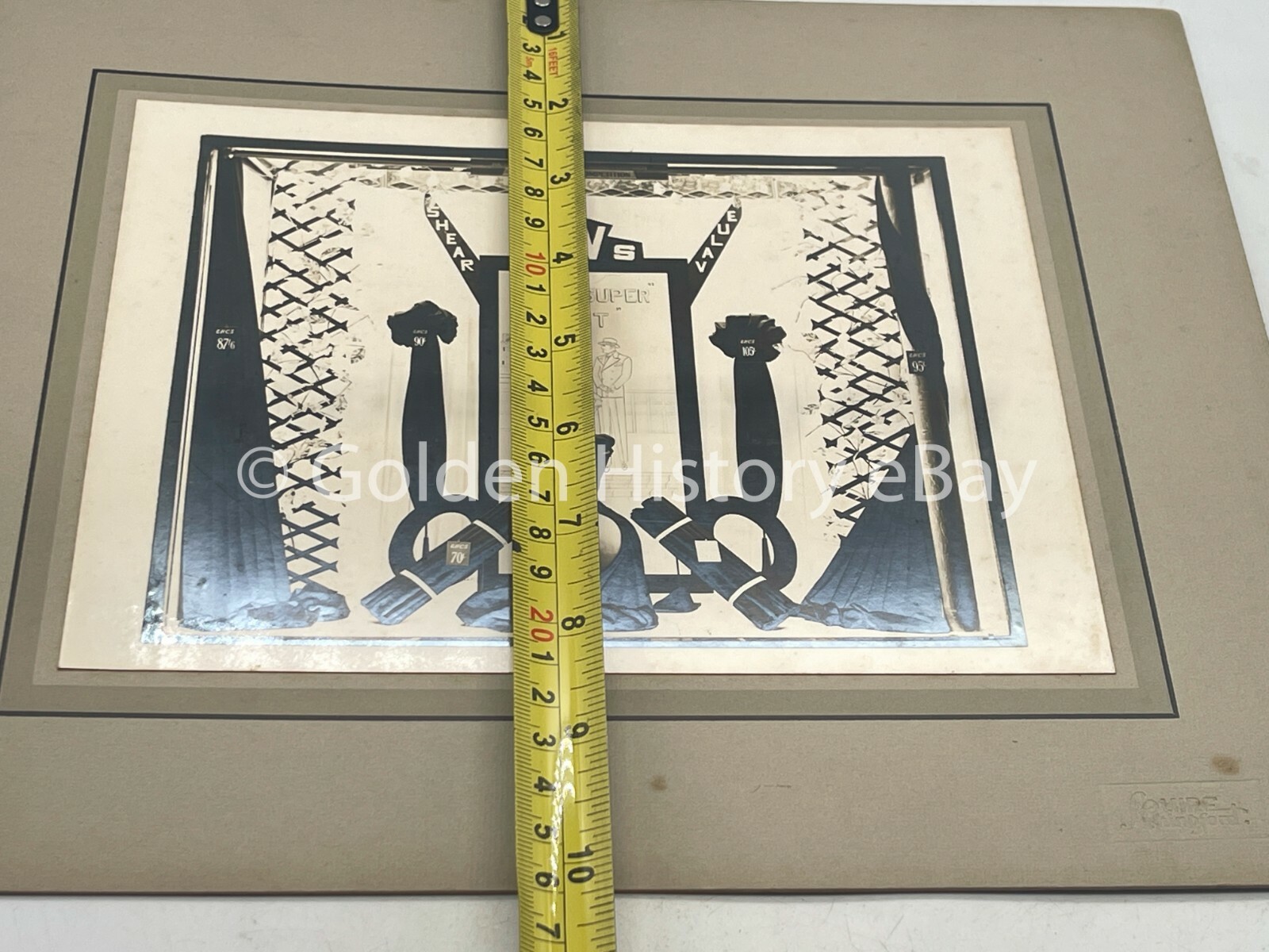 VINTAGE CO-OP SOCIETY CWS WINDOW DISPLAY PHOTO PHOTOGRAPH CHINGFORD LONDON