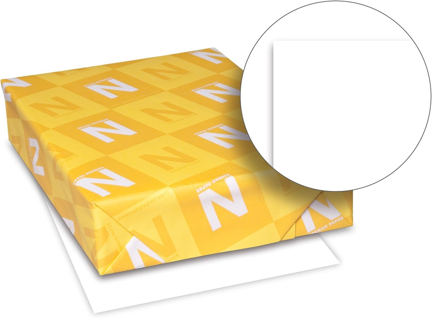 Neenah Capitol Bond 25% Cotton Paper, 8.5″ X 11″, 24 Lb., White, 91 Brightness
