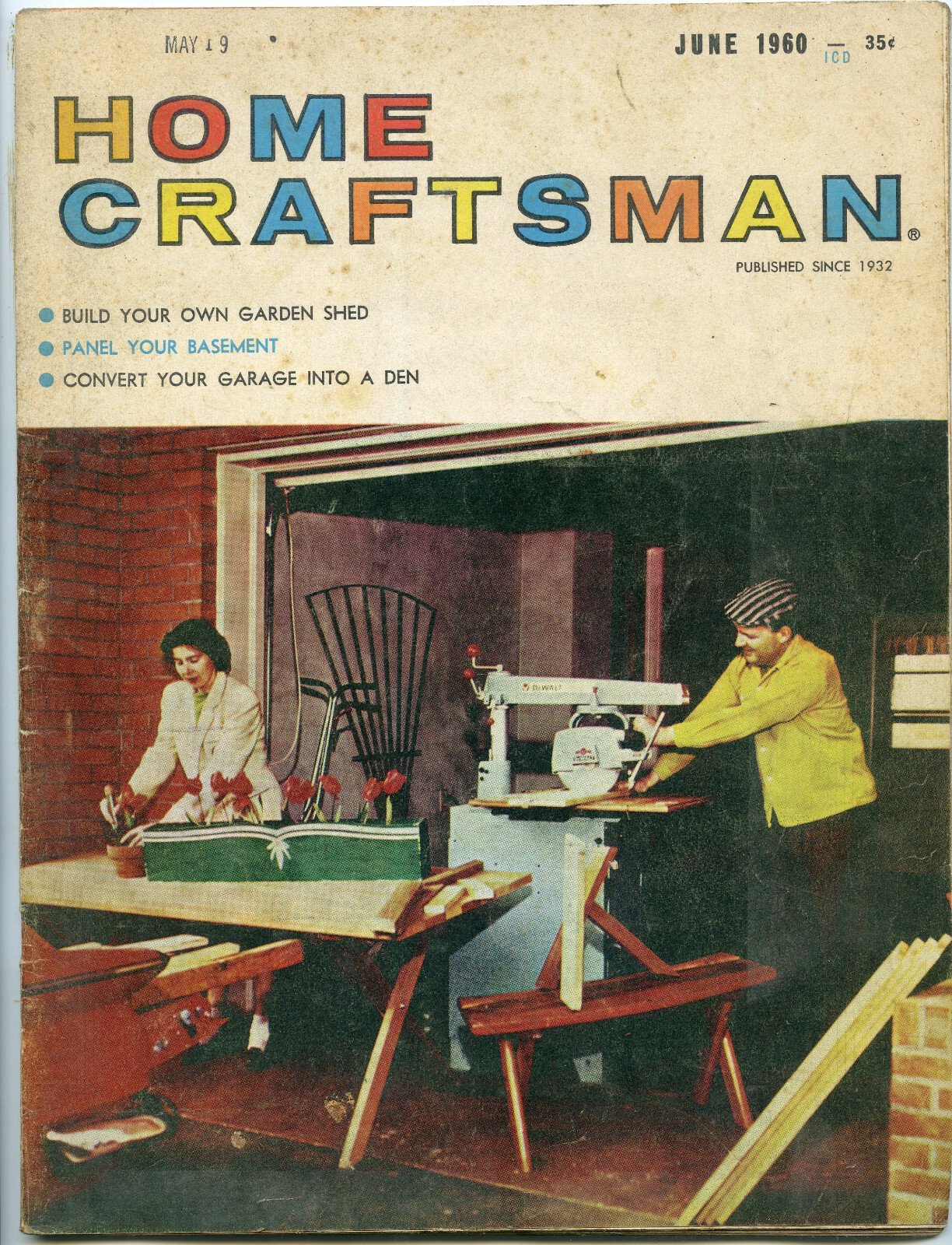 Home Craftsman Magazine June 1960