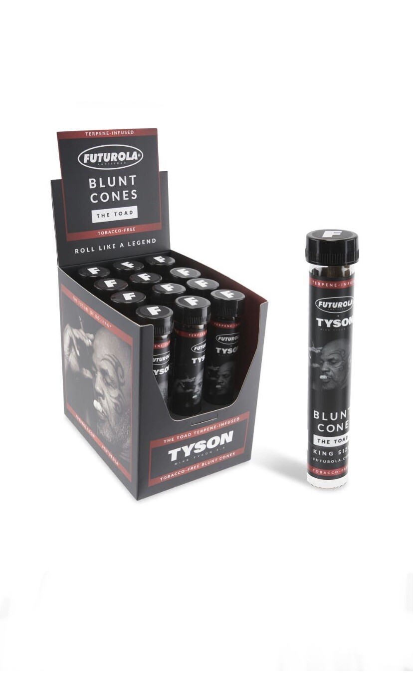 Futurola x Tyson 2.0 x Futurola Pre-Roll Wrap Cones | The Toad – 1 Tube x 1 Cone