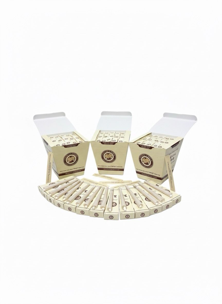 FORTUNE CONES – PREMIUM 63 CONES PACK – PURE HEMP- MINI CONES 70/26MM