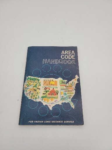 Bell System Yellow Pages Area Code Handbook 1961
