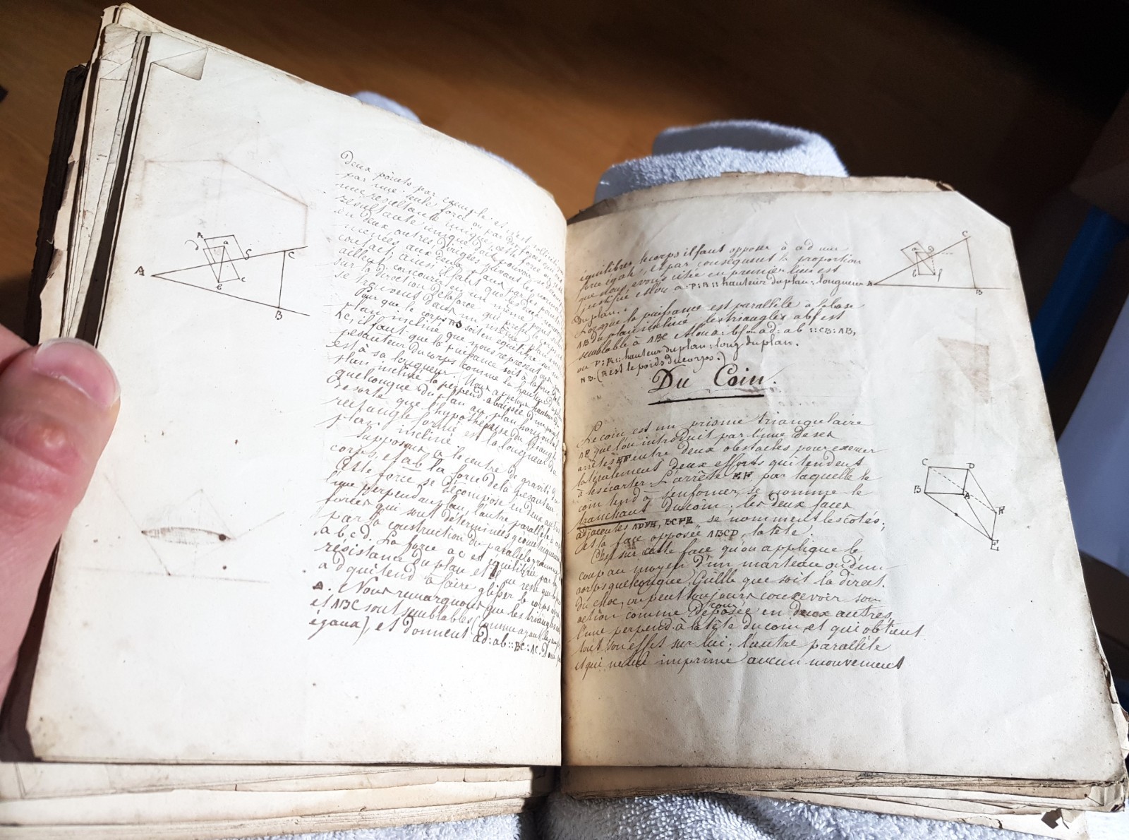 Important 19th Century Physics Chemistry Manuscript Set, Many Diagrams