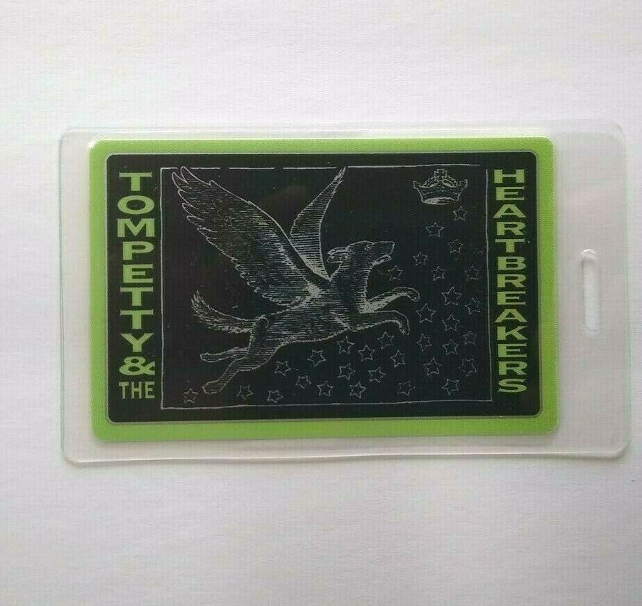 Tom Petty And The Heartbreakers Backstage Pass Dogs Wings Tour 1995 Laminated