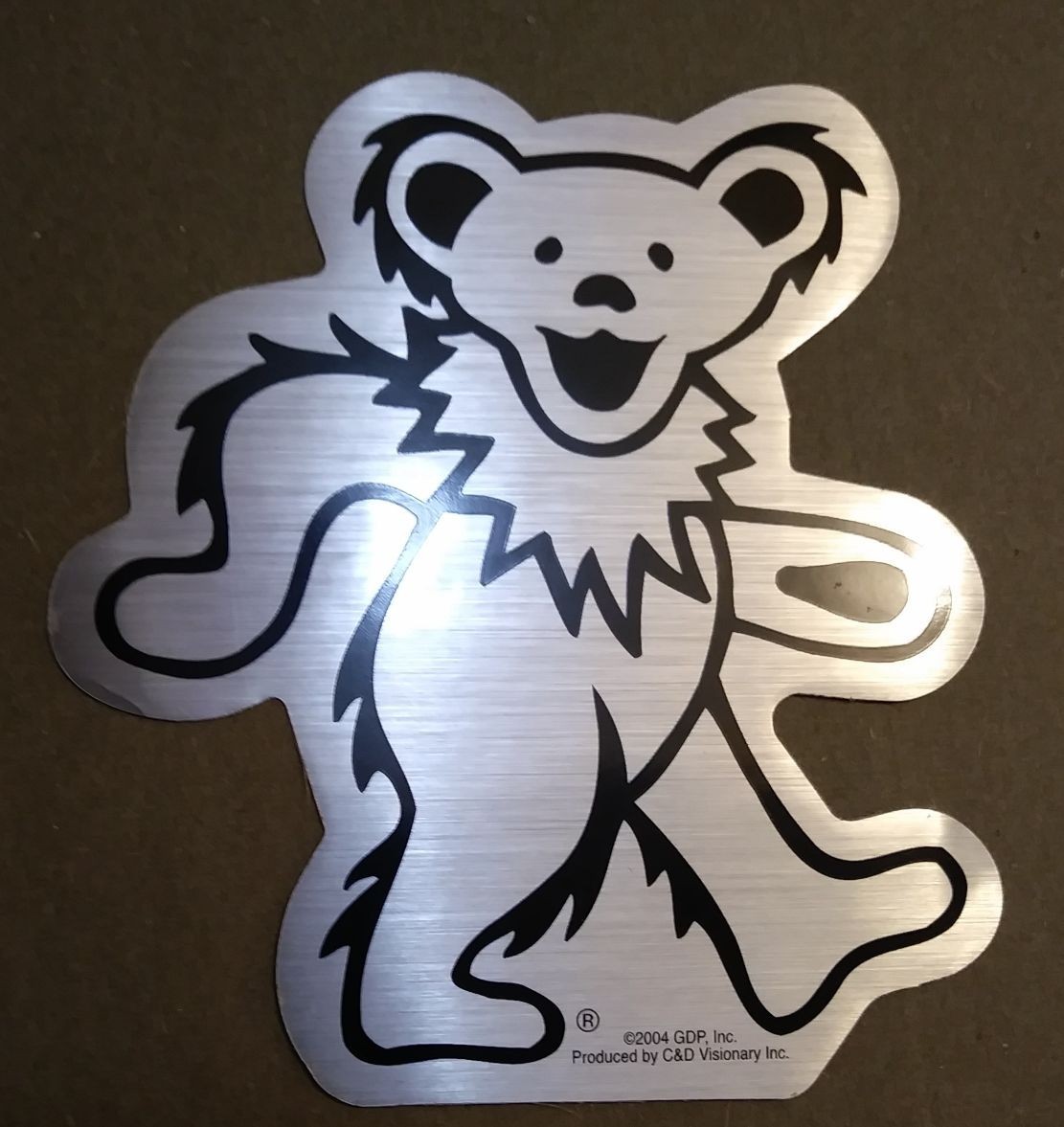 Grateful Dead STICKER LOT 4 Vintage Official GDM 1995 2004 GDP Chrome Rare