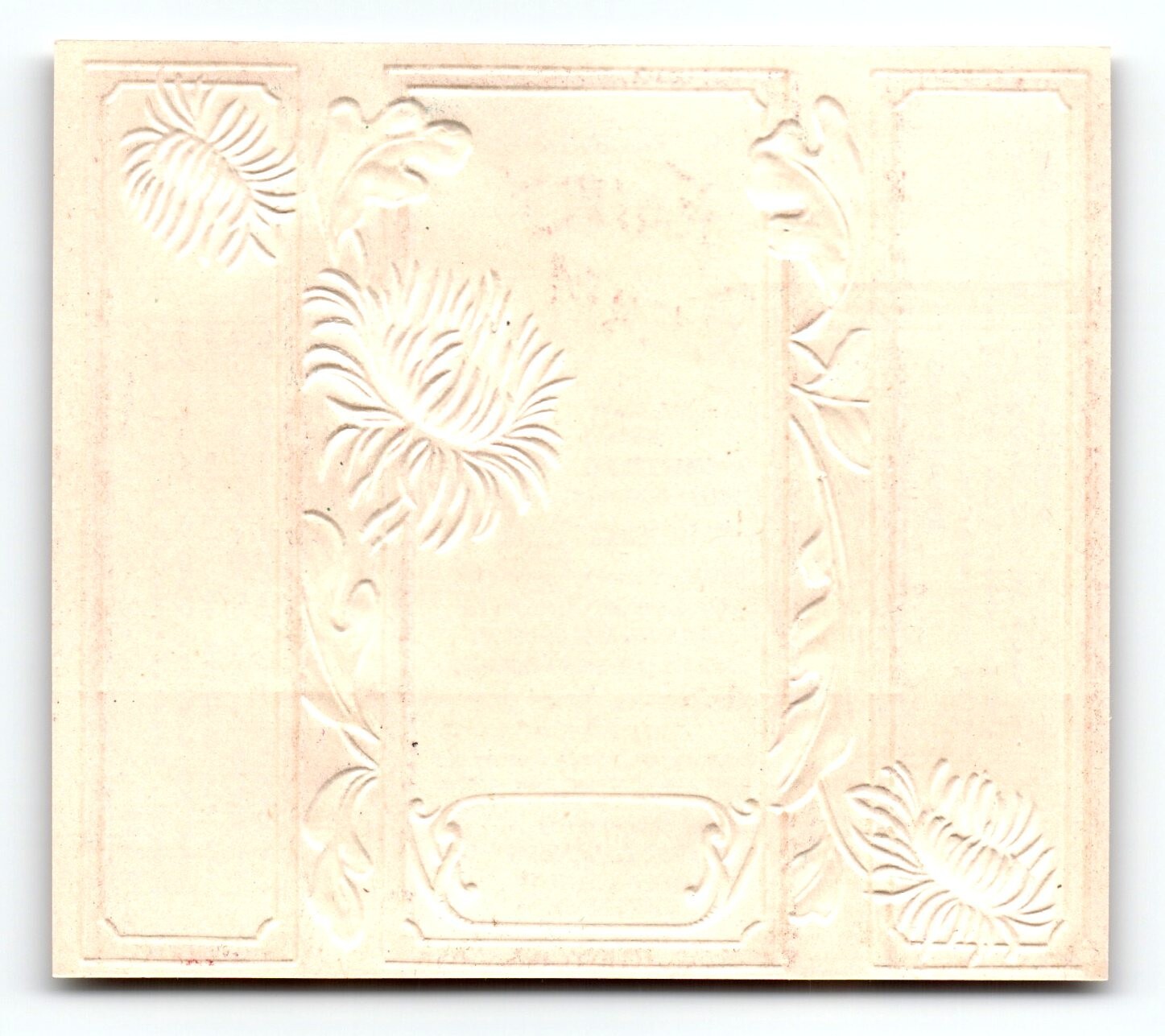 1900’s Fairy Cream Label Phil Eisemann’s Embossed Vintage Lancaster Pa Flowers
