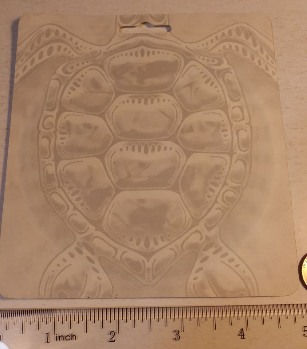 Grateful Dead STICKER Vintage Official 2004 Sea Turtle Clear 2 sided Rare