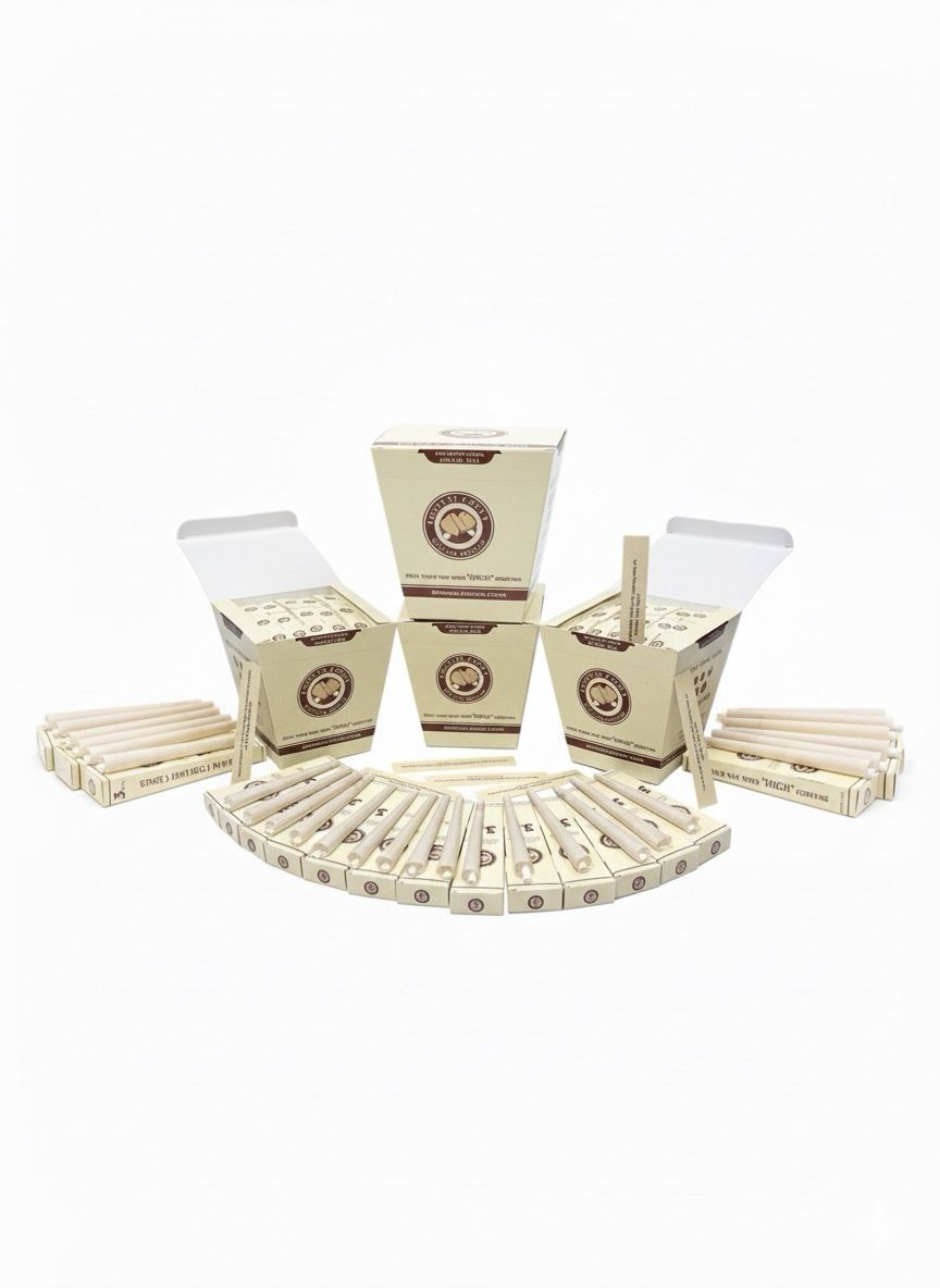 FORTUNE CONES – PREMIUM 63 CONES PACK – PURE HEMP- MINI CONES 70/26MM